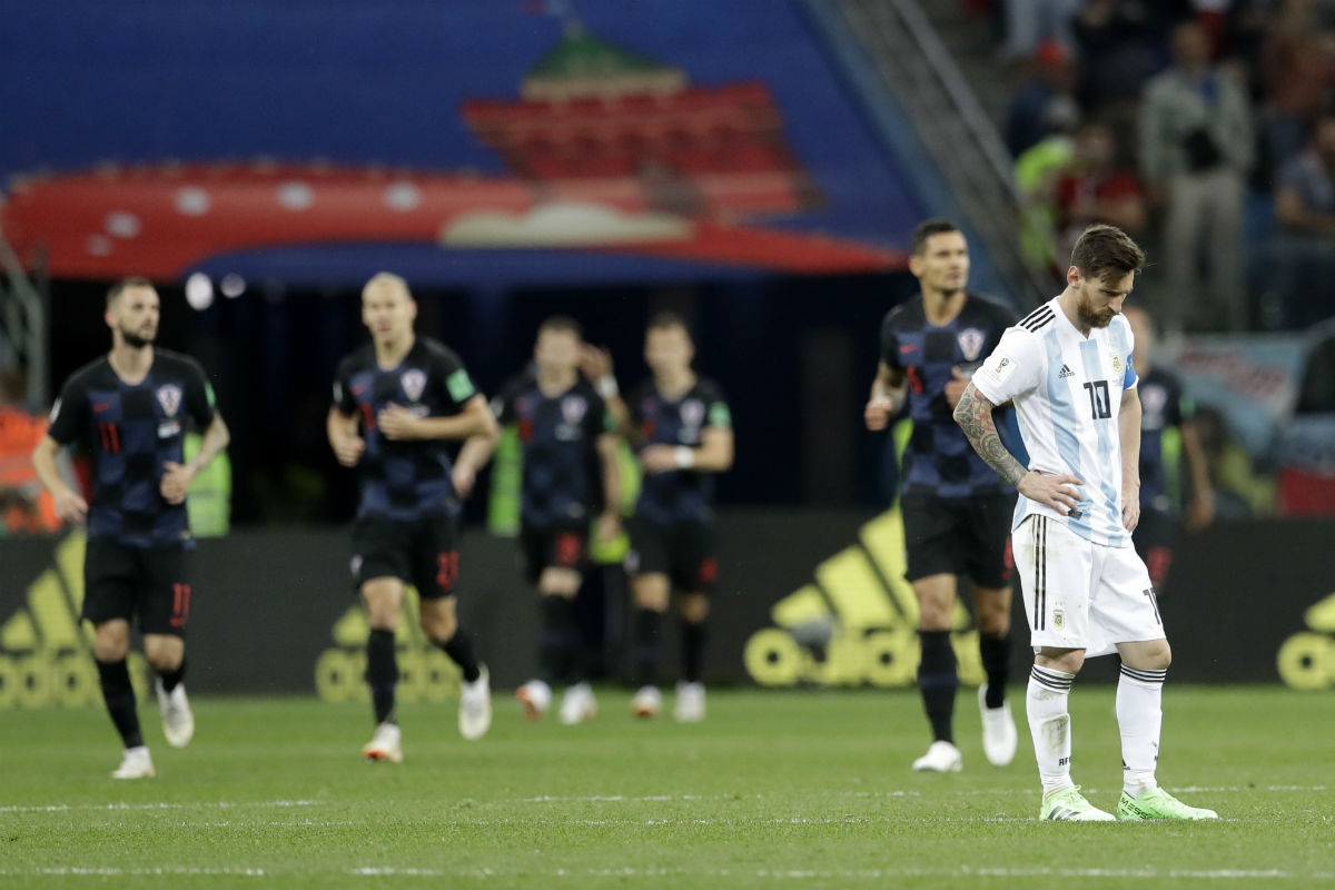 Messi, Argentina, Argentina e Croácia, Copa do Mundo, Rússia 2018, futebol,