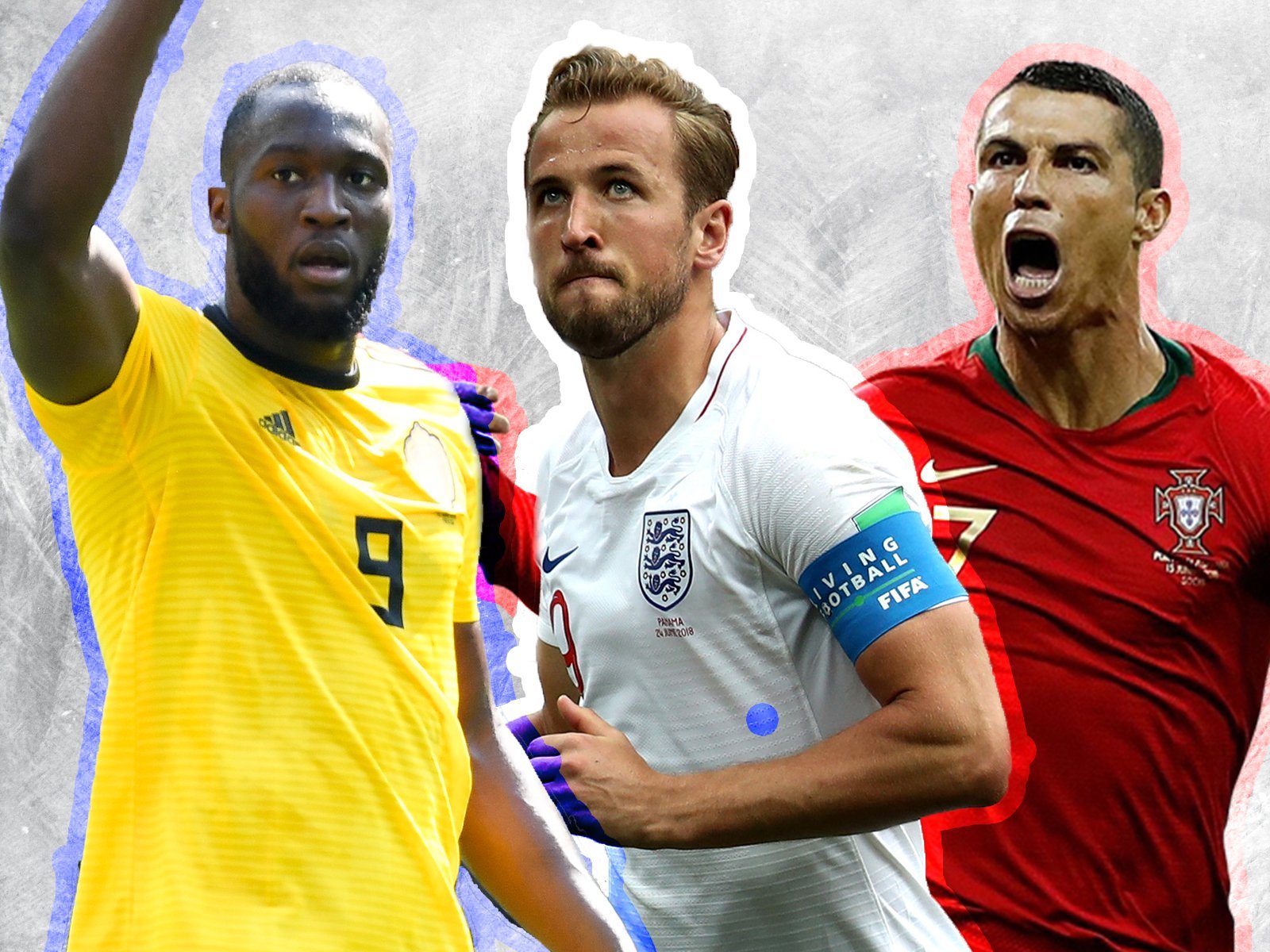 Harry Kane, Romelu Lukaku, Cristiano Ronaldo, Copa do Mundo, Rússia 2018, nove, artilheiro