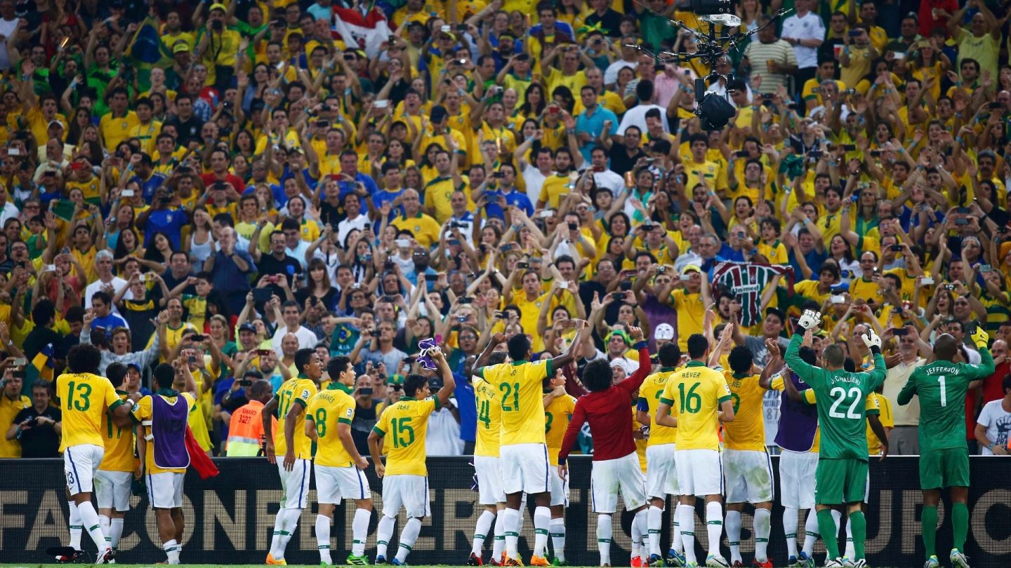 futebol, Brasil, Rússia, Copa do Mundo, Brasil 2014, Rússia 2018, Copa em casa, torcida, arquibancada