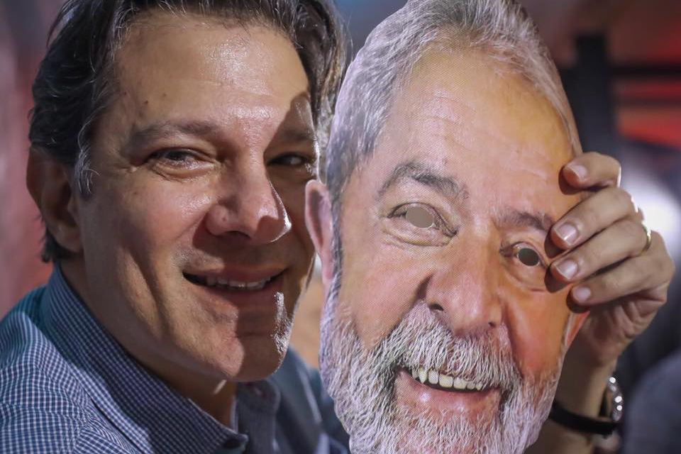 Haddad, Lula, PT, Lula candidato