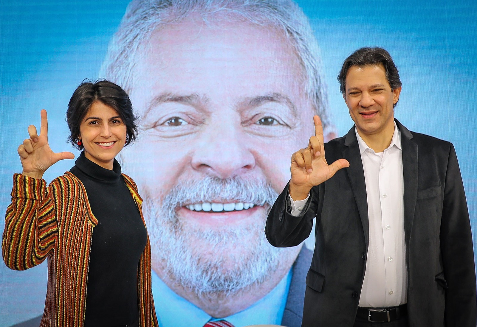 Haddad, Fernando Haddad, Manuela D'Ávila, Lula, PT, PCdoB, Eleições 2018, política,