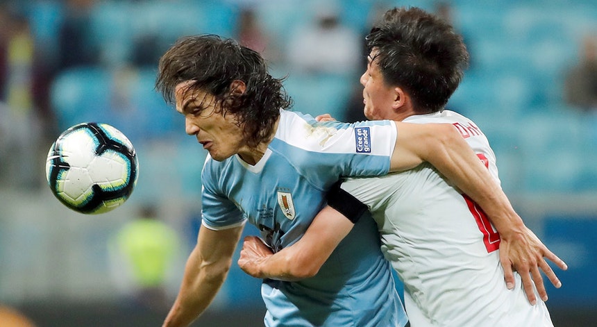 Uruguai, Uruguai e Japão, Japão, Cavani, Copa América,