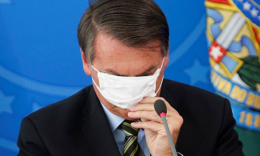 Bolsonaro, máscara, coronavírus, Covid-19, pandemia