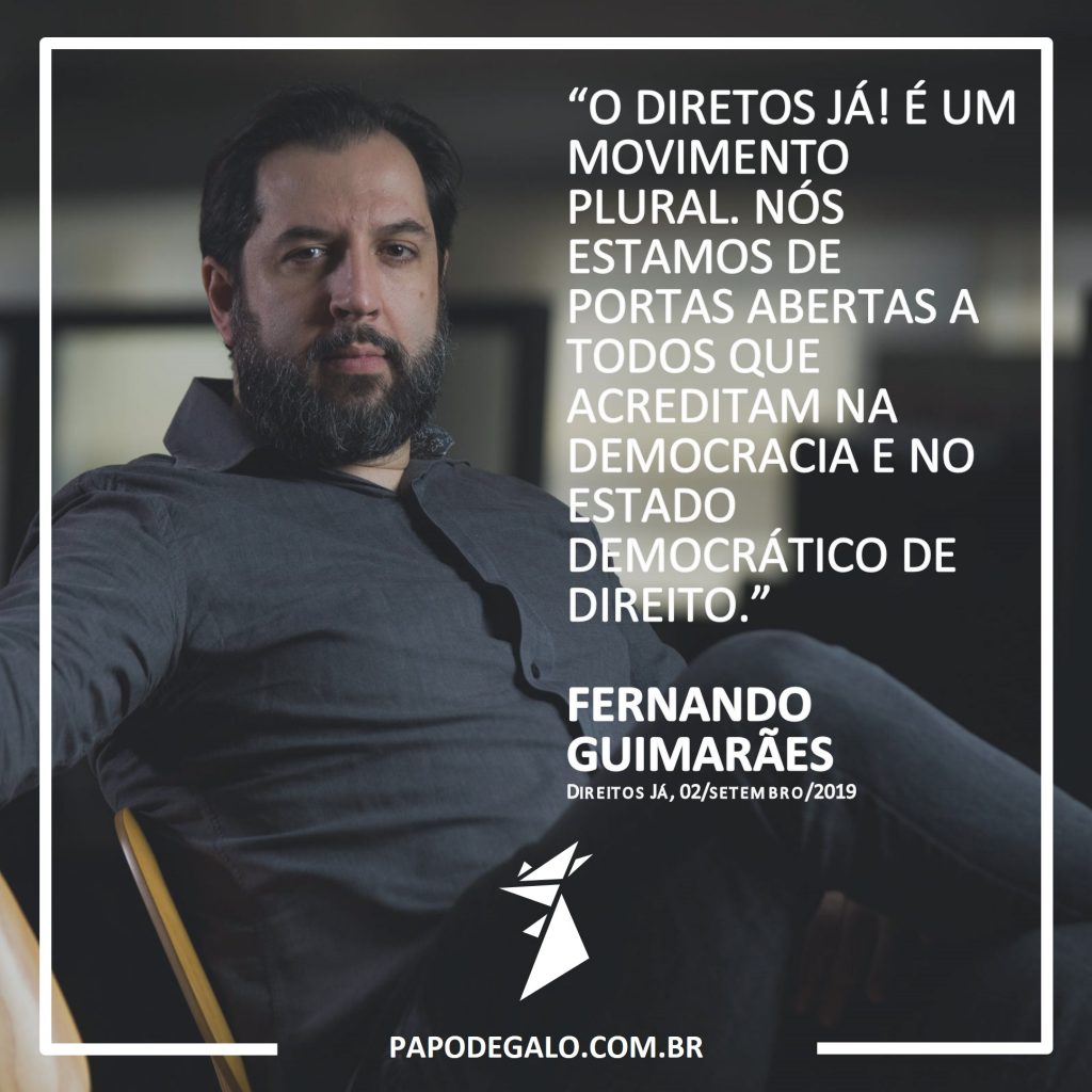 Fernando Guimarães, Papo de Galo, Gabriel Galo, Direitos Já, 