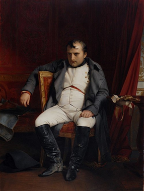 Napoleão, Napoleão Bonaparte, Fontainebleau, francesa, história francesa, Paul Delaroche,