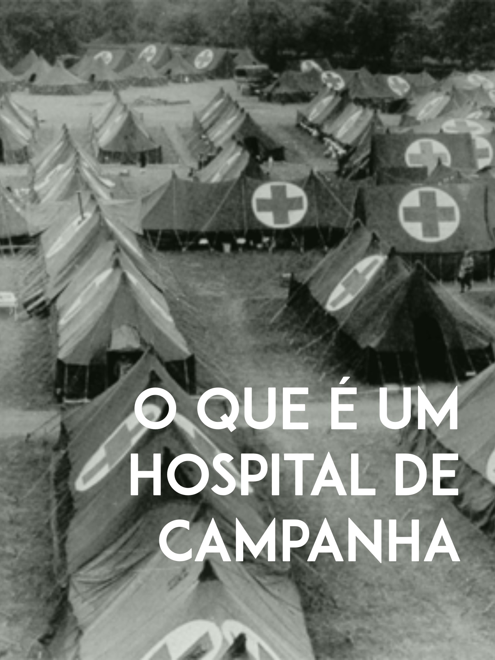 hospital de campanha, hospitais de campanha, Gabriel Galo, Papo de Galo