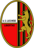 Lucchese, Porta Elisa, Lucca, Itália, futebol, distintivo, escudo, 