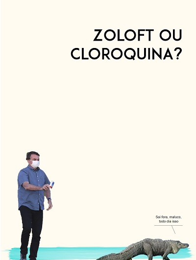 zoloft, cloroquina, vacina, Eduardo Galduróz, Gabriel Galo, revista, Papo de Galo