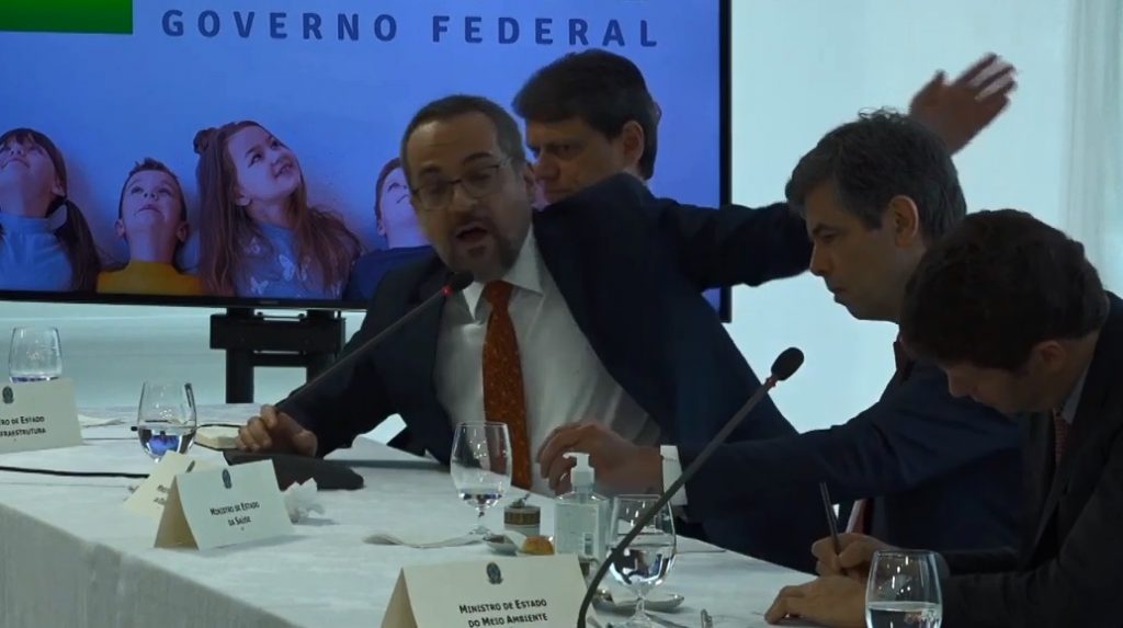 Weintraub, STF, reunião ministerial, Bolsonaro, governo federal, 